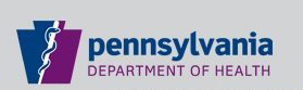 Pennsylvania Department of Health; Harrisburg Pennsylvania